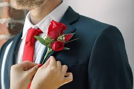 Sure, this little just because gift will be dead within a week, but flowers are an easy, quick way to remind your lady that she's special. How To Put On A Boutonniere In 5 Easy Steps Ftd Com