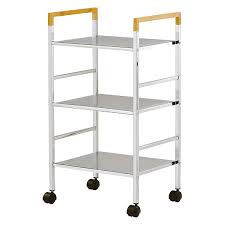 Maybe you would like to learn more about one of these? Desserte Salle De Bain A Roulettes 3 Niveaux Bambou