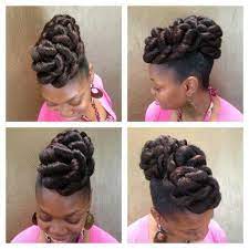 Choosing an elegant style for your locks that fits your wedding aesthetic is one. Styles Braided Transitioning Hairstyles Natural Hairstyles Protective Braids Natural Hair Styles Braids For Black Hair Black Hair Updo Hairstyles