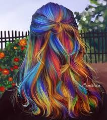30 Kuhle Sommer Regenbogen Haar Farbideen Hubsche Haarfarbe Bunte Haare Haarfarbemittelfarben