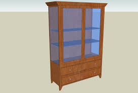 Heirloom china cabinet woodworking plan: China Cabinet Free Woodworking Plan Com
