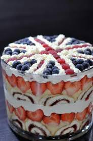 Copa Grande De Frutas Con Crema Y Enrollado En Capas Recettes Sucrees Recette Dessert Desserts