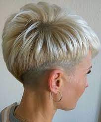 Apart from showing off your ink, the stacked cut is pretty and timeless. Pixie Back View