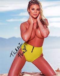 TAHLIA PARIS Authentic Hand-Signed PLAYBOY PLAYMATE 8x10 Photo ~~ | eBay