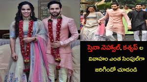 Saina nehwal has many firsts associated with her career. Saina Nehwal Parupalli Kashyap Wedding Photos Wedding Photos Baby Girl Jewelry Wedding
