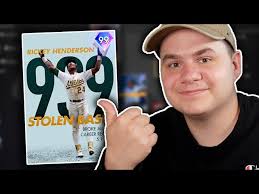 i finally used 99 RICKEY HENDERSON in ranked..