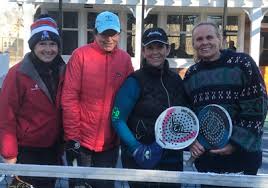 Thea Dolan and Jan Linehan Ride the Wind at Island B