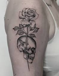 4.7 out of 5 stars 309. 50 Skull Rose Tattoos Meanings Tattoo Designs More