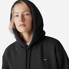 Outlet Levi Sweat Capuche Levis Femme Sweatshirt À Capuche Femme Everyday  Noir LEVIS BLACKSTORE