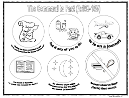 Command To Fast Coloring Page Ramadan Ramadan Activities Ramadan Kids