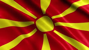 The macedonian flag is a red flag with the sun in the middle where the eight lights of the sun extend to the edge of the flag. North Macedonia Flag Video Waving Stock Footage Video 100 Royalty Free 1023648631 Shutterstock
