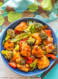 Add to the sauce in the skillet and bring to a low boil. Easy Sweet And Sour Chicken With Vegetables Video Family Food On The Table