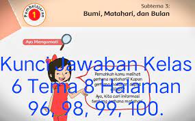 Buku tematik tema kelas 3 sd berjudul praja muda karana di buku tematik Kunci Jawaban Buku Tematik Siswa Kelas 6 Tema 8 Subtema 3 Pembelajaran 1 Halaman 96 98 99 100 Info Pesilat