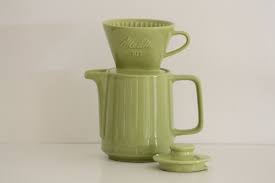 Cafetiere Et Porte Filtre Melitta Vert Anis Annees 70 Vintage Annees 70 Vintage Vintage Family Cafetiere