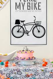 Go on a night ride in search of the most decorated house. Kara S Party Ideas Adorable Bike Themed Birthday Party Kara S Party Ideas
