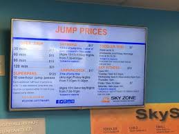 If you have a membership that is a different amount. How Much Are Sky Zone Tickets Per Person