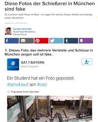 Gibt sich im internet als mädchen aus und postet auf facebook +++ 17.59 uhr: Das Sind Die Fake Fotos Aus Der Munchner Terrornacht