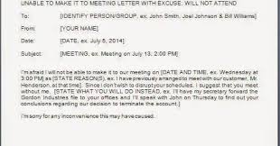 But don't simply say that you are very sorry. Cannot Attend Meeting Email