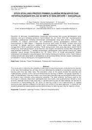 Kkpi smk kelas xii downloaddi sini : Pdf Studi Evaluasi Proses Pembelajaran Prakarya Dan Kewirausahaan Kelas Xii Mipa Di Sma Negeri 1 Singaraja