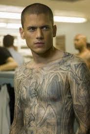 A Drop Of Ink Tattoos For The Screen Wentworth Miller Prison Break Prison Break Wentworth Miller