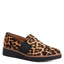 Franco Sarto Hailie Womens Thick Sole Leopard Print Flats