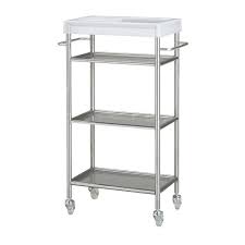 Grundtal Cart Stainless Steel 18 7 8x9 1 2x30 3 8 Ikea Ikea Bar Ikea Ikea Bar Cart