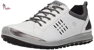 Chaussures ecco pour femme au meilleur prix. Ecco Biom Hybrid 2 Chaussures De Golf Pour Homme Blanc Noir Euro 40 Uk 6 5 7 Chaussures Ecco Partner L Womens Golf Shoes Golf Shoes Mens Golf Shoe Bag