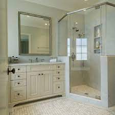 Bathroom and dressing room with center shower Odd Shape Bathroom Design Ideas Pictures Remodel And Decor Traditional Bathroom Stylish Bathroom Bathroom Redecorating