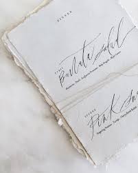 Modern Calligraphy Textured Papers Wedding Stationery Inspiration Wedding Stationery Wedding Invitation Inspiration