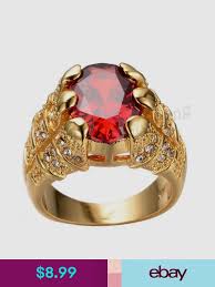 Rings Ebay Jewellery Watches Mens Gold Rings Cz Wedding Rings Gold Rings