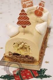 Buche Dulcey Pommes Caramelisees Et Speculoos Buche De Noel Recette Facile Buche De Noel Recette Dessert Noel