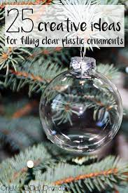 25 Creative Ideas For Filling Clear Plastic Ornaments How To Make A Christmas Ti Clear Plastic Ornaments Christmas Diy Kids Christmas Ornaments Homemade Kids