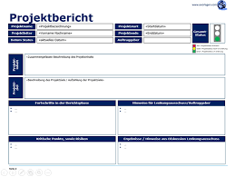 Die richtige vorlage ist eine mischung aus verschiedenen zutaten und es gibt viele aspekte, die berücksichtigt werden müssen: Projektstatus Gratis Vorlagen Projektmanagement
