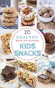 Those are your healthiest options for a shopping list. 20 Back To School Healthy Kids Snacks Snacks Kids Snacks Snack Recipes
