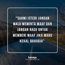Ku rasakan perlu menitip surat buat tatapan mu sekali ini aku rela merendah diri beralah agar perhubungan terjalin. Keluarga Kemaafan Dendam Yang Terindah Keluargamag Facebook