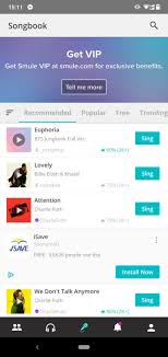 Karaoke by smule is an app that lets you sing your favorite songs along with other famous arti. Sing By Smule 7 5 5 Apk For Android Download Androidapksfree