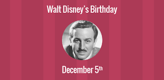 Find ecards with images of birthday cakes, balloons, and more. Birthday Of Walt Disney American Film Producer Entrepreneur And Co Founder Of The Walt Disney Company