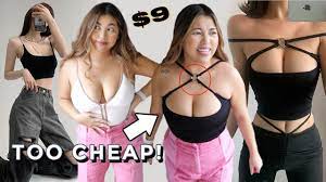 i buy cheap YESSTYLE *busty* clothes (big b00bie girl haul!) - YouTube