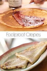 Easy Crepe Recipe Recipe Crepe Recipes Recipes Easy Brunch Recipes