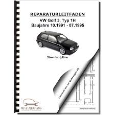 In diesem fall unterliegt das produkt von. Vw Golf 3 Typ 1h 91 95 Schaltplan Stromlaufplan Verkabelung Elektrik Plane Amazon De Volkswagen Ag Bucher