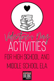 Valentine S Day Activities For High School And Middle School Ela Students Building Book Love They will speak about how people can find love and read about.