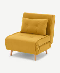 About the sofa & chair company. Haru Single Sofa Bed Butter Yellow Made Com
