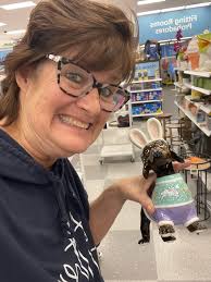 Finally a fruitful hunt! My husband was so proud to spot it first.