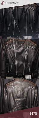 Alice And Olivia Gamma Leather Jacket Leather Jacket Alice And Olivia Jackets