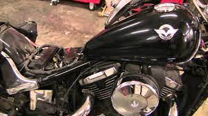 Broken Motorcycle Speedometer Cable Replacement Kawasaki Vulcan Youtube