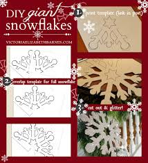 Grab some paper and scissors and you're ready for fun. Diy Giant Snowflake Template Make A Huge Christmas Decoration Or Wire Several Together For A Fun Garland Victoria Elizabeth Barnes