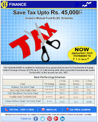 Save Tax Up To Rs 45 000 Invest In Mutual Fund Elss Advantages Of Mutualfund Elss Schemes Over Other Tax Saving In Finance Saving Investing Mutuals Funds