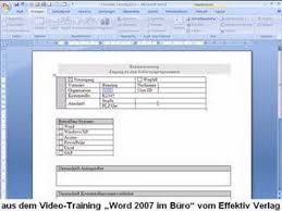 Der anmeldebogen aus der word vorlage ist eine große hilfe wenn es darum geht, eine übersicht über die teilnehmer eines bestimmten kurses zu haben. Word 2007 Formular Erstellen Youtube