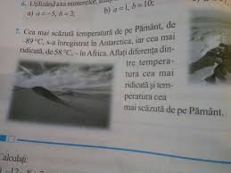 Aflati diferenta dintre temperatura cea mai ridicata de temperatura cea mai scazuta de pe pamant. Cea Mai Scazuta Temperatura De Pe Pamant De 89 C S A Inregistrat In Antarctida Iar Cea Mai Brainly Ro
