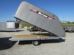 Models include 27' 11 x 98. Snow Flatbed Dump Utility And Enclosed Cargo Trailers For Sale In Milan Michigan